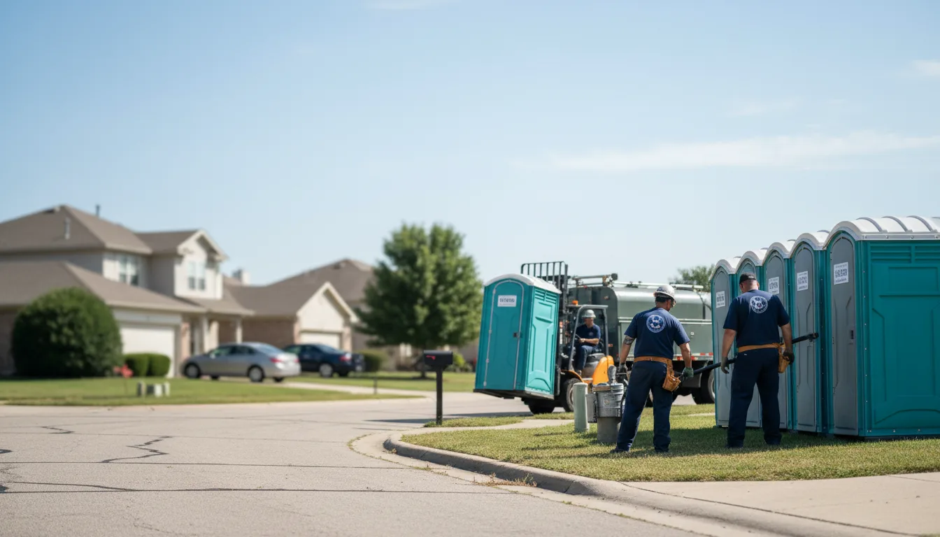 Porta Potty Rental in Ellinger, TX near me